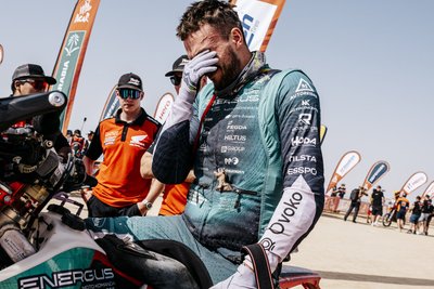 Dovydo Karkos finišas Dakare