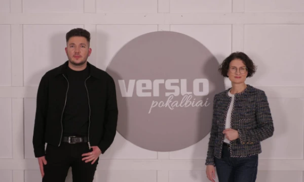 Moderatorius, Emilis Lingė ir Nacionalinio plėtros banko ILTE valdybos narė, Klientų finansavimo tarnybos vadovė Giedrė Gečiauskienė.