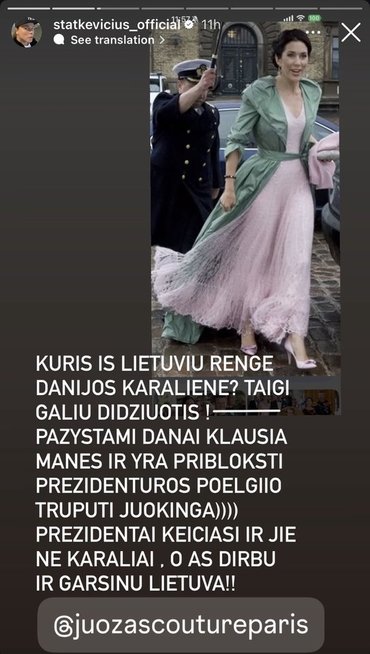 Juozo Statkevičiaus įrašas (nuotr. socialinių tinklų)