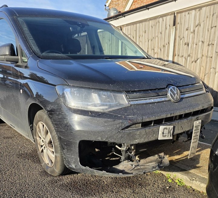 Valdas Teresas pateko į avariją (nuotr. asm. archyvo)