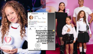 11-metė Kristinos Šerkšnienės dukra neteko tūkstančių pamiltos Instagram paskyros: buvo ašarų - Delfi