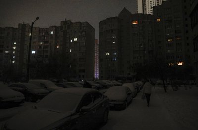 Ukrainoje dėl Rusijos antskrydžių fiksuoti nauji elektros tiekimo sutrikimai