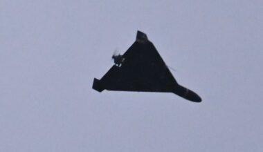 Per ataką prieš Kyjivą rusiški „Shahed“ dronai dėl nepalankių oro sąlygų „užšalo“