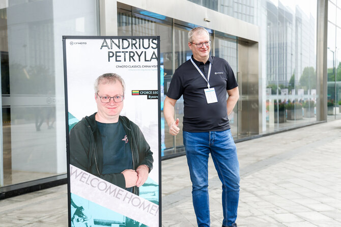 „CFMOTO" nuotr./CFMOTO Classics: kai ilgametė patirtis tampa vertybe