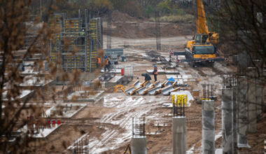 Lietuvos Nacionalinio stadiono statybų eiga