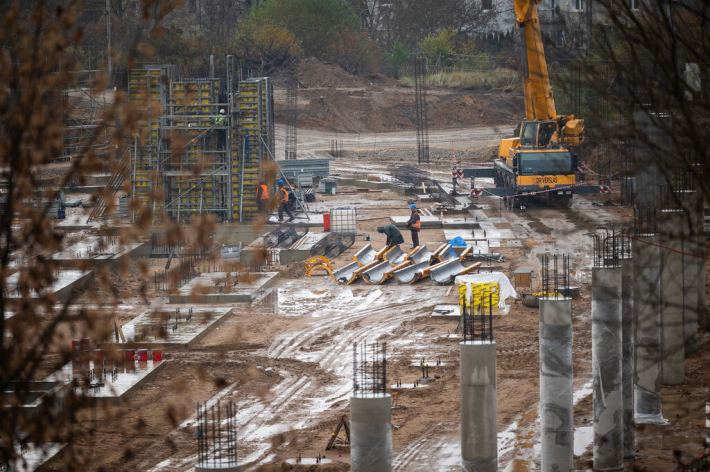 Lietuvos Nacionalinio stadiono statybų eiga