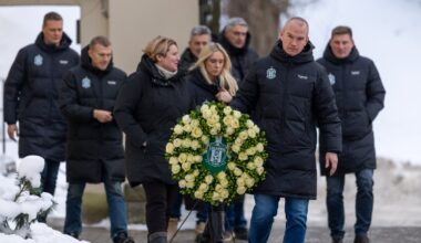 Vilniuje atsisveikinama su iškeliavusia futbolo legenda Benjaminu Zelkevičiumi