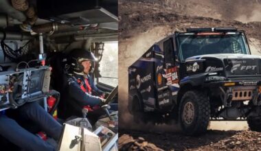 Vaidoto Žalos ekipažas trasoje patyrė traumas – sunkvežimis incidento metu trenkėsi lyg į sieną