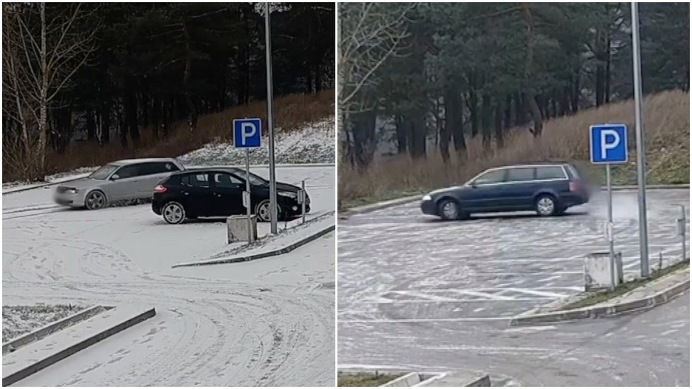 Sniegas išlaisvino vairuotojų fantaziją: už šonaslydį teks susimokėti