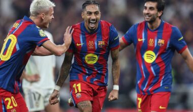 Ispanijos Supertaurės finale – dramatiškas „Barcelonos“ triumfas prieš „Real“