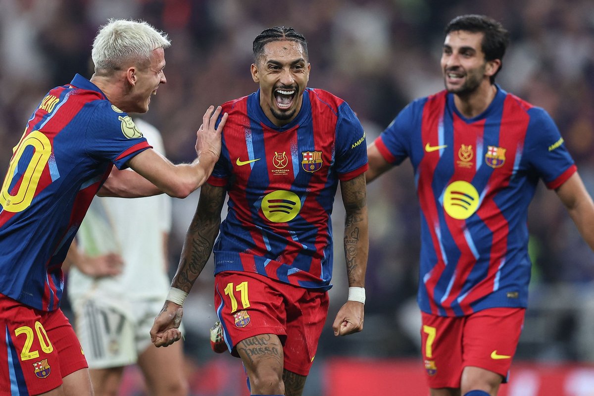 Ispanijos Supertaurės finale – dramatiškas „Barcelonos“ triumfas prieš „Real“