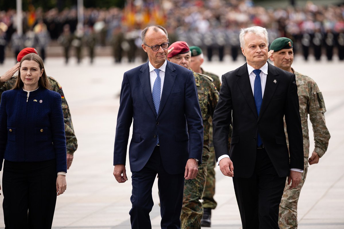 Prezidento patarėja: ketvirtadienį Nausėda susitiks su Vokietijos kancleriu