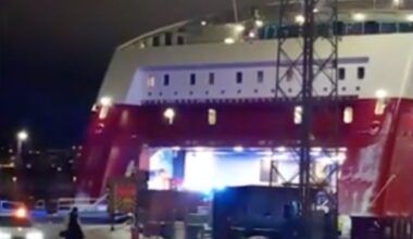 Iš Talino plaukusiame kelte, įtariama, nužudytas žmogus