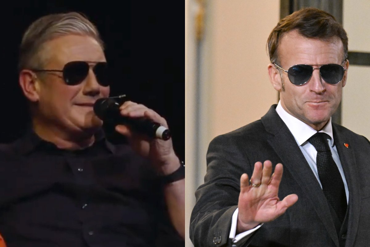 Starmeris viešai pašiepė Macroną - Delfi