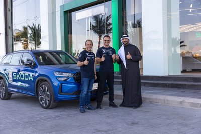 Vaidoto Žalos ekipažas sulaukė pastiprinimo  – keturiais ratais varomo „Škoda Kodiaq“