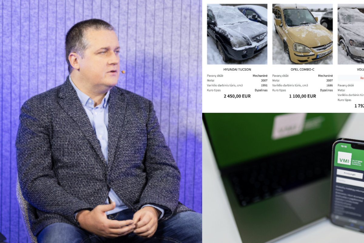Malinauskas atskleidė automobilių pirkimo schemą VMI: jos naudotojai konkurencija neapsidžiaugė