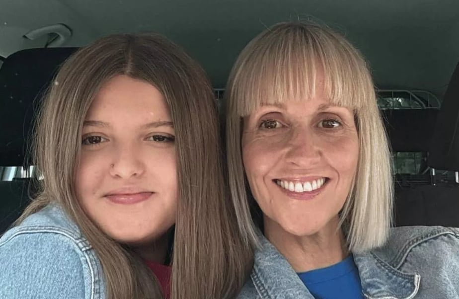 Sarah Keeling ir jos 15-metė dukra Grace (nuotr. socialinių tinklų)