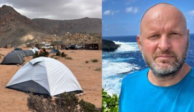 Danas Pankevičius su lietuvių grupe įstrigo Sokotros saloje