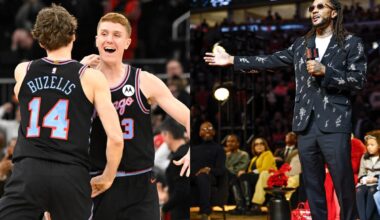 Legendos pagerbimo rungtynėse – solidus Buzelis ir pergalingas metimas