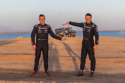 Vaidotas Žala ir Nordis Team komanda Dakaro ralis 2026