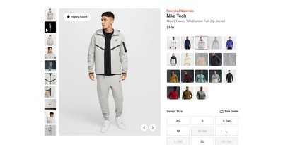 Iš lentynų šluojamas Maduro vilkėtas „Nike“ sportinis kostiumas