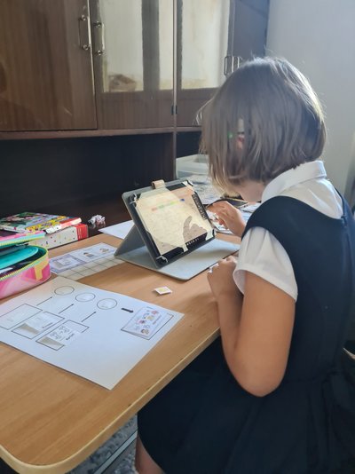 Daivos Žukauskienės dukra Gytė ABA terapijoje