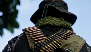 Kolumbijos partizanai po JAV smūgio sprunka iš Venesuelos