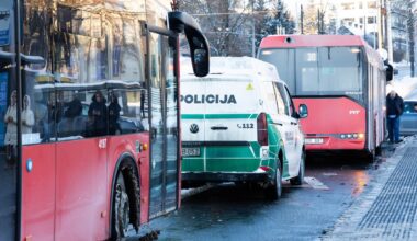 Vilniuje autobusas partrenkė 12-metę mergaitę