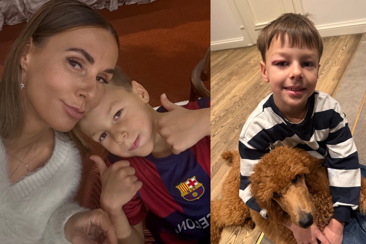 Veronika Montvydienė skubiai iškviesta į sūnaus mokyklą: sužalojimas nemenkai išgąsdino - Delfi