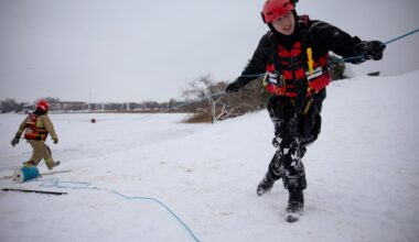 Gelbėtojai: elgesys ant ledo varo į neviltį