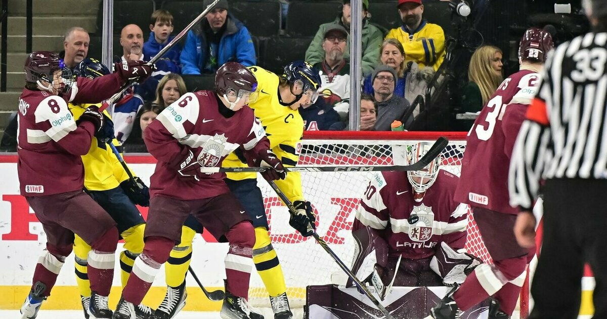 Įvartį per pirmąsias 10 sek. praleidę latviai ketvirtfinalyje neatsilaikė prieš švedus