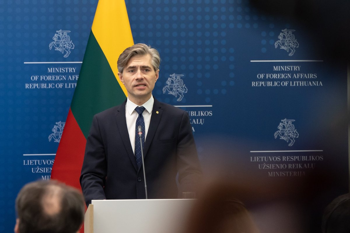 Budrys: Lietuva solidarizuojasi su protestuotojančiais iraniečiais