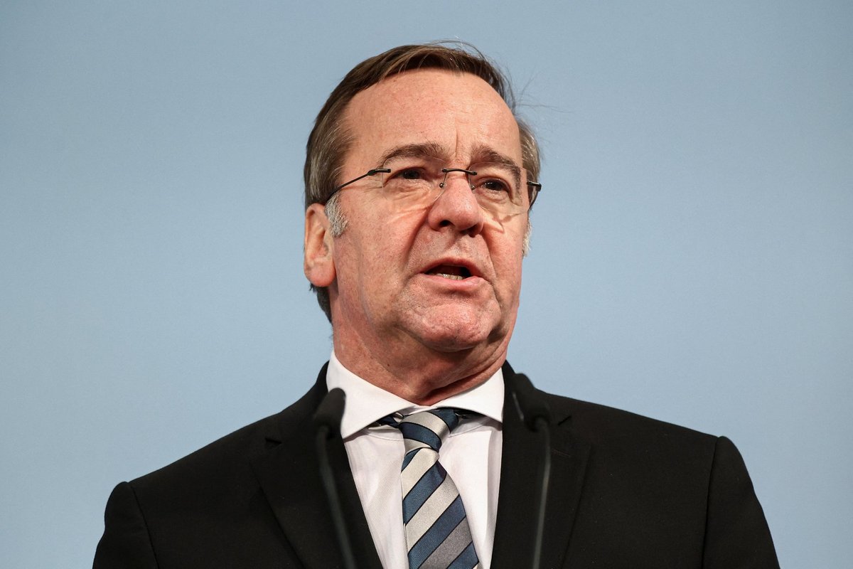 Pistoriusas: Vokietija išnaudojo visas galimybes remti Ukrainos oro gynybą