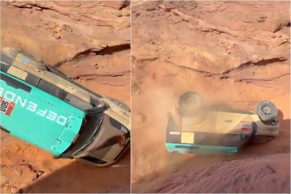 Dakaro ralyje – elegantiškas Peterhanselio „stogas“