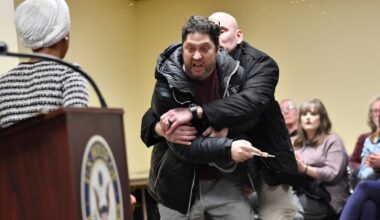 Mineapolio rotušėje užpulta kalbą sakiusi Kongreso narė