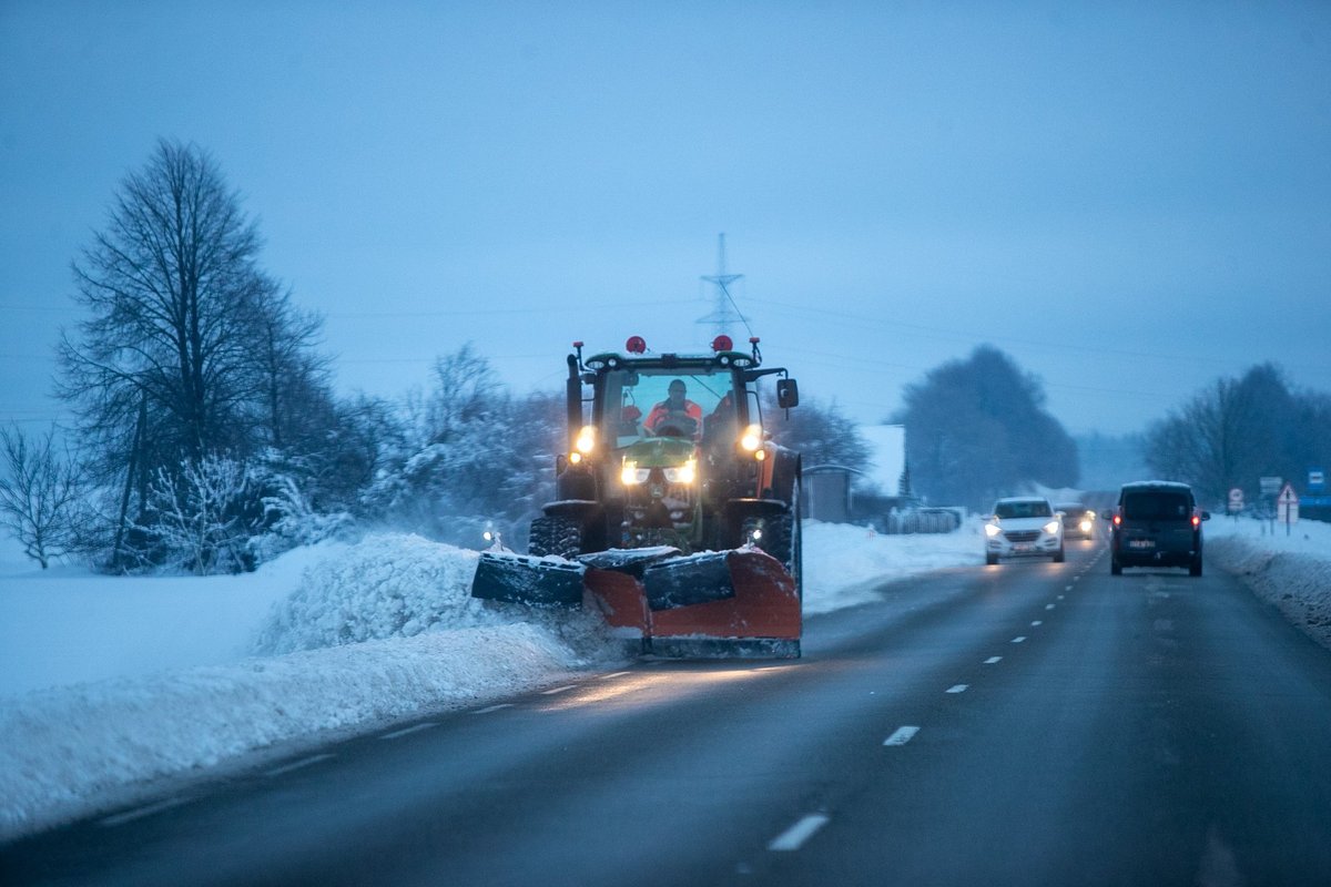 Kokia kelių būklė šį rytą: naujausia kelininkų informacija