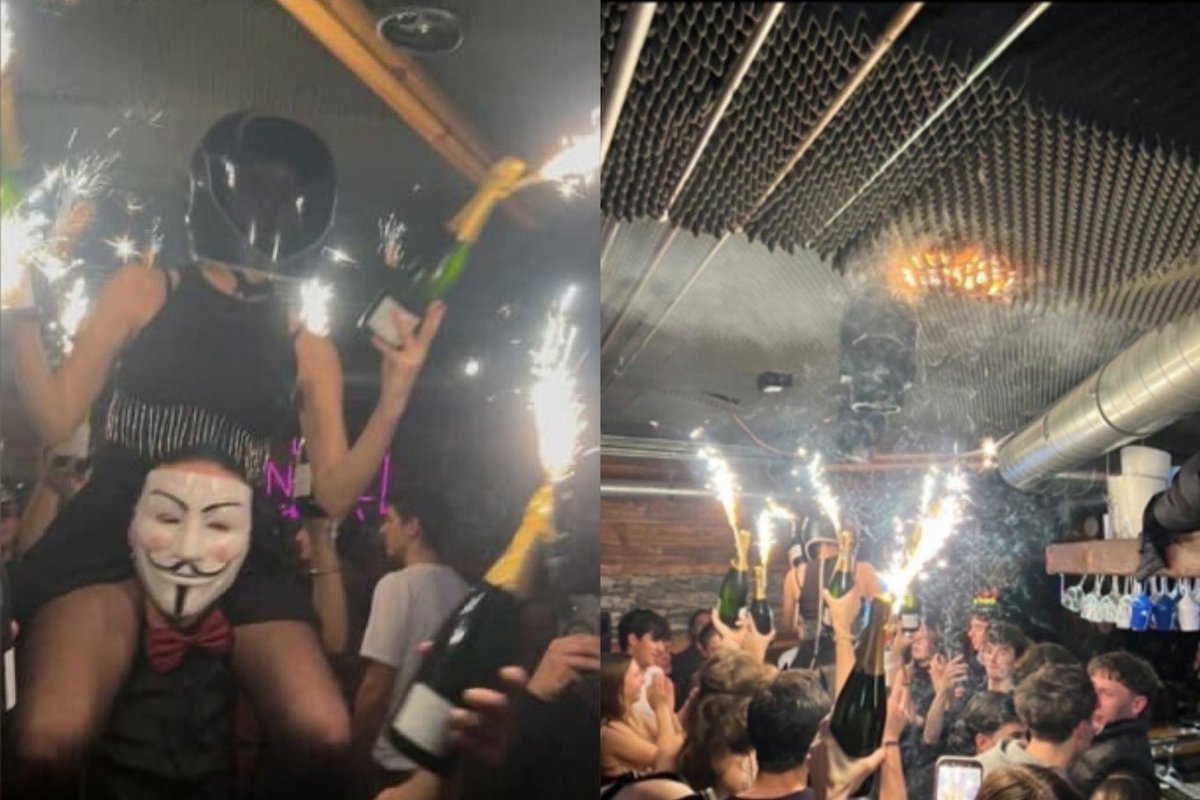 Žaibiškai plinta dvi nuotraukos: štai kaip prasidėjo gaisras Šveicarijos bare