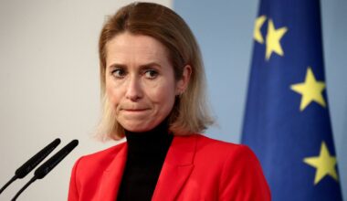 Situaciją pasaulyje apžvelgusi Kallas: laikas pradėti gerti