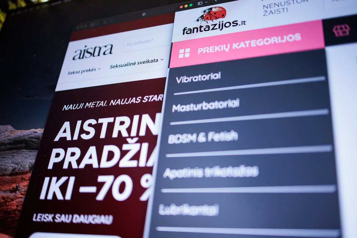 Tarp „Aistra“, „Fantazijos.lt“ ir prekybos centro – įtampa