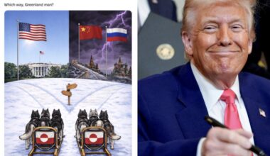 Vykstant susitikimui dėl Grenlandijos – mįslinga Baltųjų rūmų žinutė