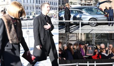 Romoje taria paskutinį „sudie“ dizaineriui Valentino: laidotuvėse – visas žvaigždynas