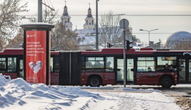 Šiandien Vilniuje startuoja naujas autobuso maršrutas