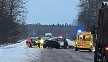Šiaulių rajone – skaudi kaktomuša: į ligoninę išvežti 2 suaugę žmonės ir vaikas