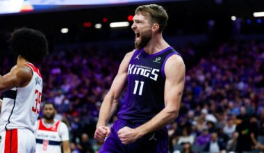 Po traumos sugrįžęs Sabonis nukalė „Kings“ pergalę