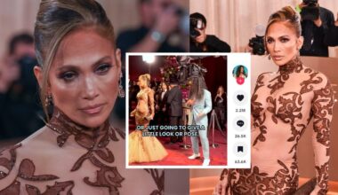 Internautai iškeikė Jennifer Lopez po paviešinto jos šaltumo ant raudonojo kilimo