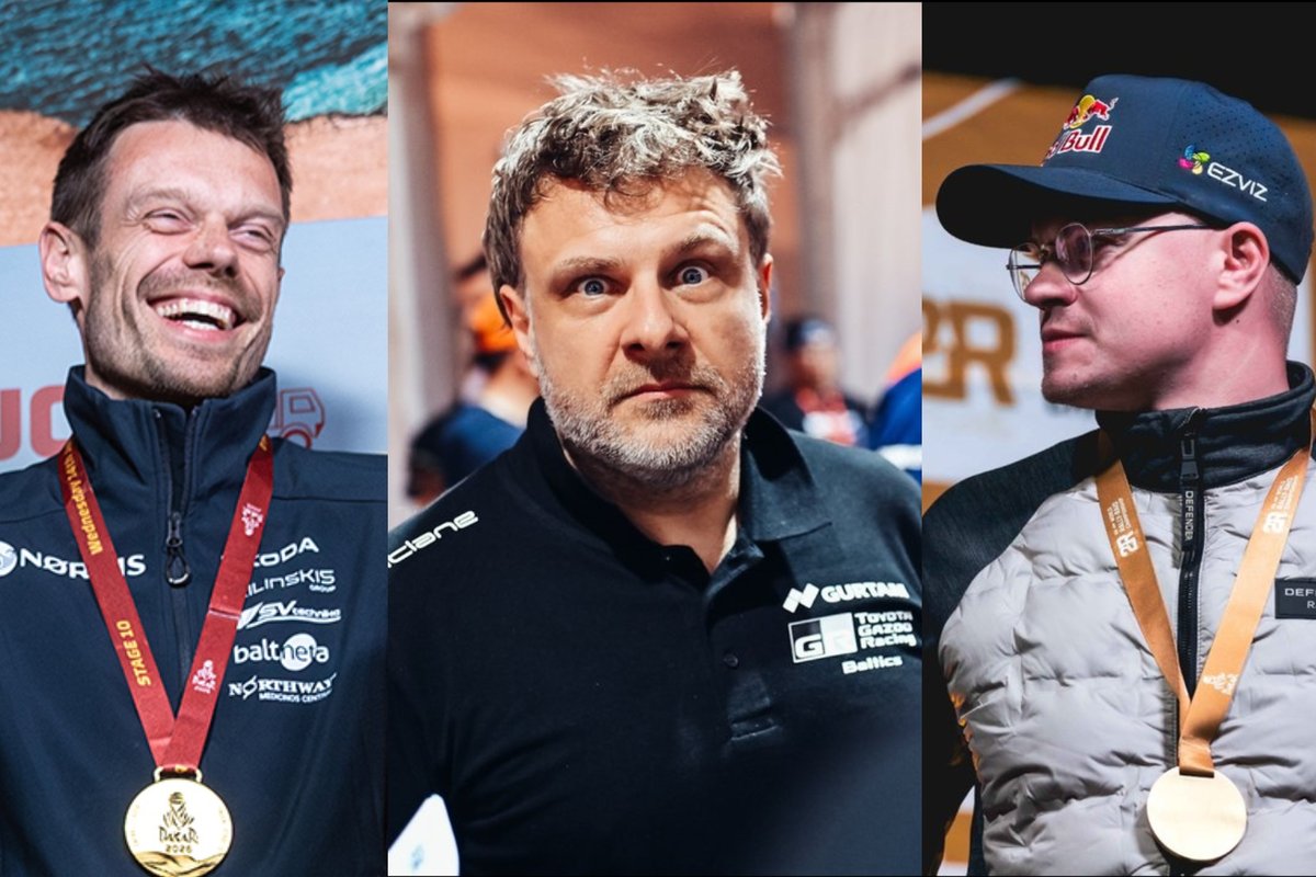 Dakaro ralyje lietuvių rezultatus išvydęs Benediktas Vanagas pasiuntė žinią