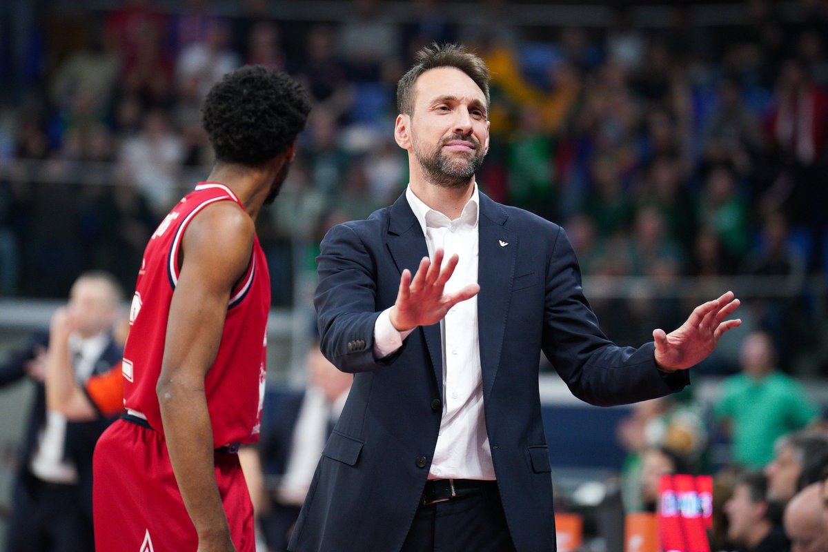 Po pralaimėjimo „Žalgiriui“ – Milano ekipos trenerio kalbos apie teisėjus