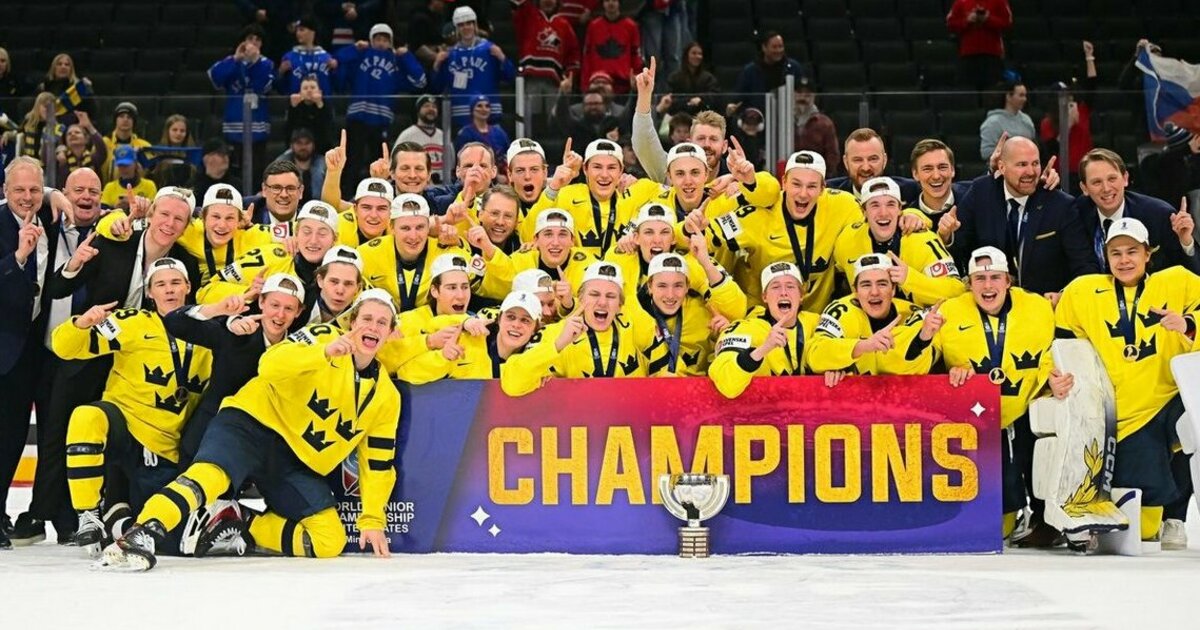 Pasaulio jaunimo ledo ritulio čempionate – švedų triumfas