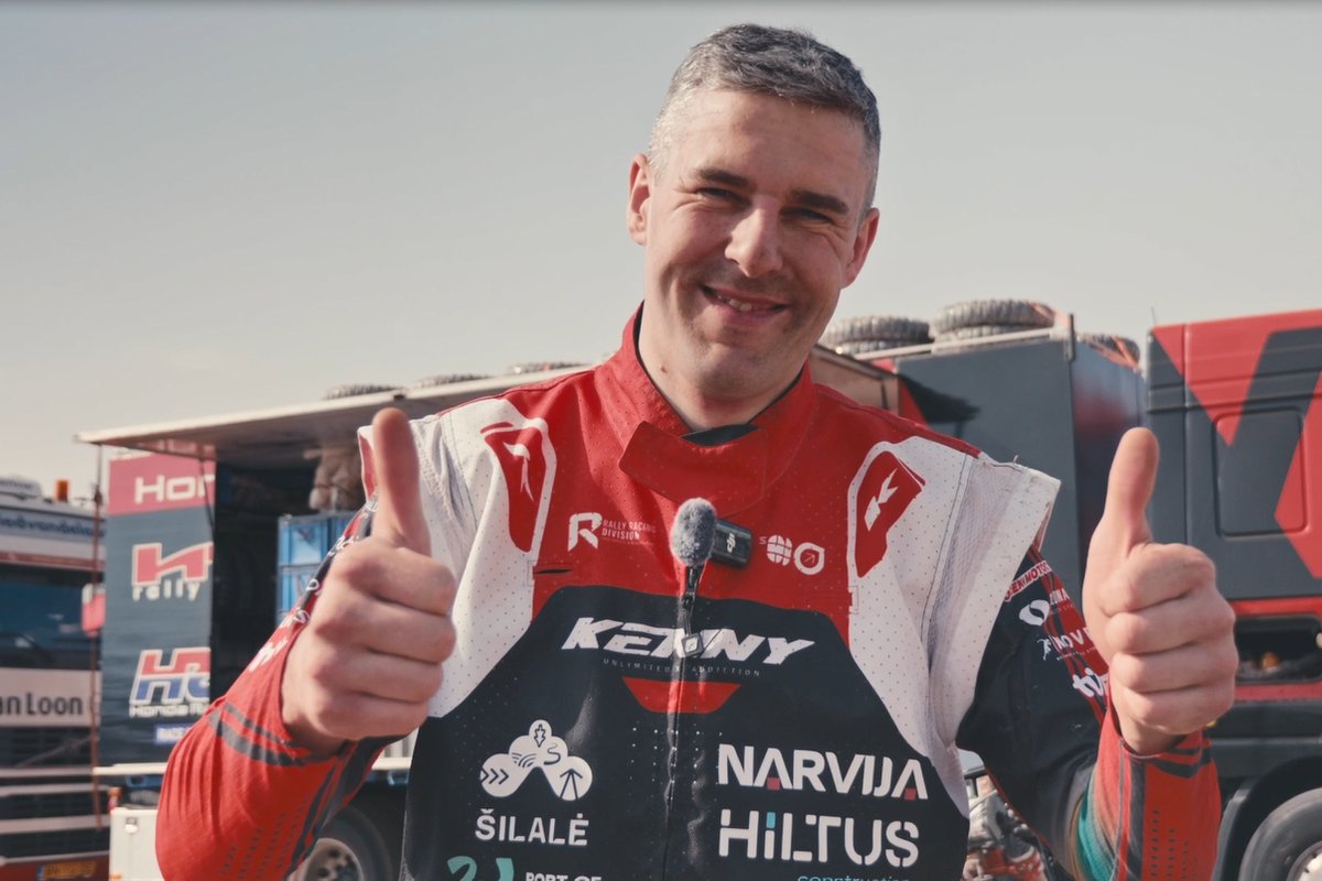 Puikios Nerimanto Juciaus emocijos po etapo Dakare: lenkiau vieną po kito - Delfi