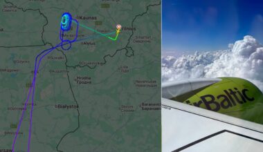 Lėktuvas iš Vilniaus nepasiekė Dubajaus: skraidė ratais ir grįžo į Lietuvą